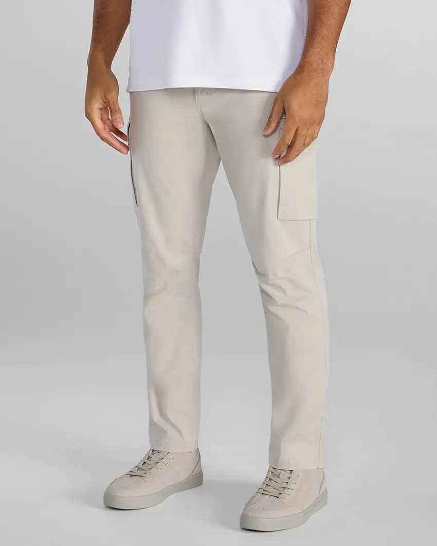 Stretch Cotton Cargo Pant