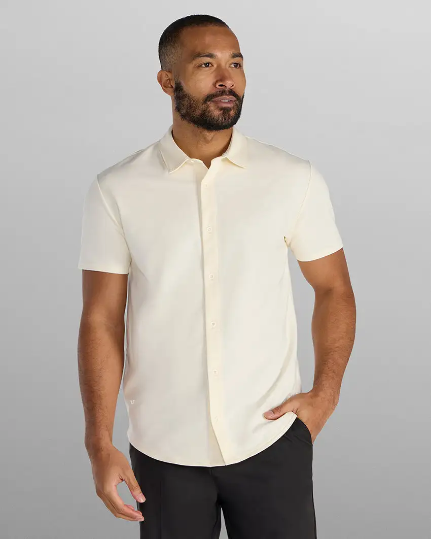 Lux Short Sleeve Button Down