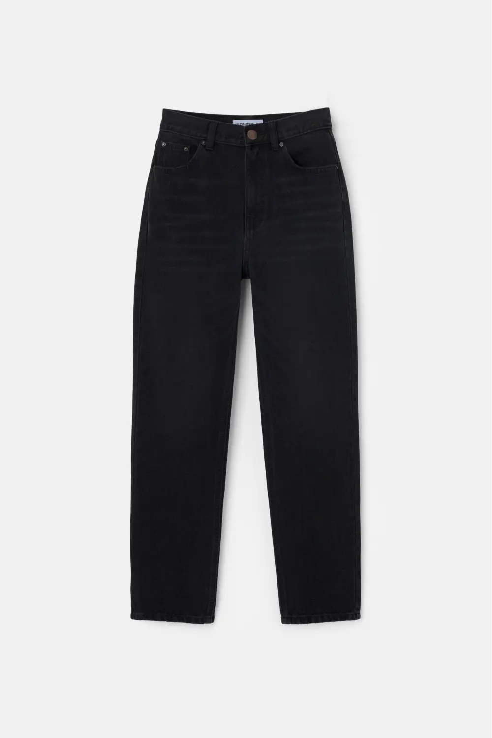 Jeans mom tiro alto