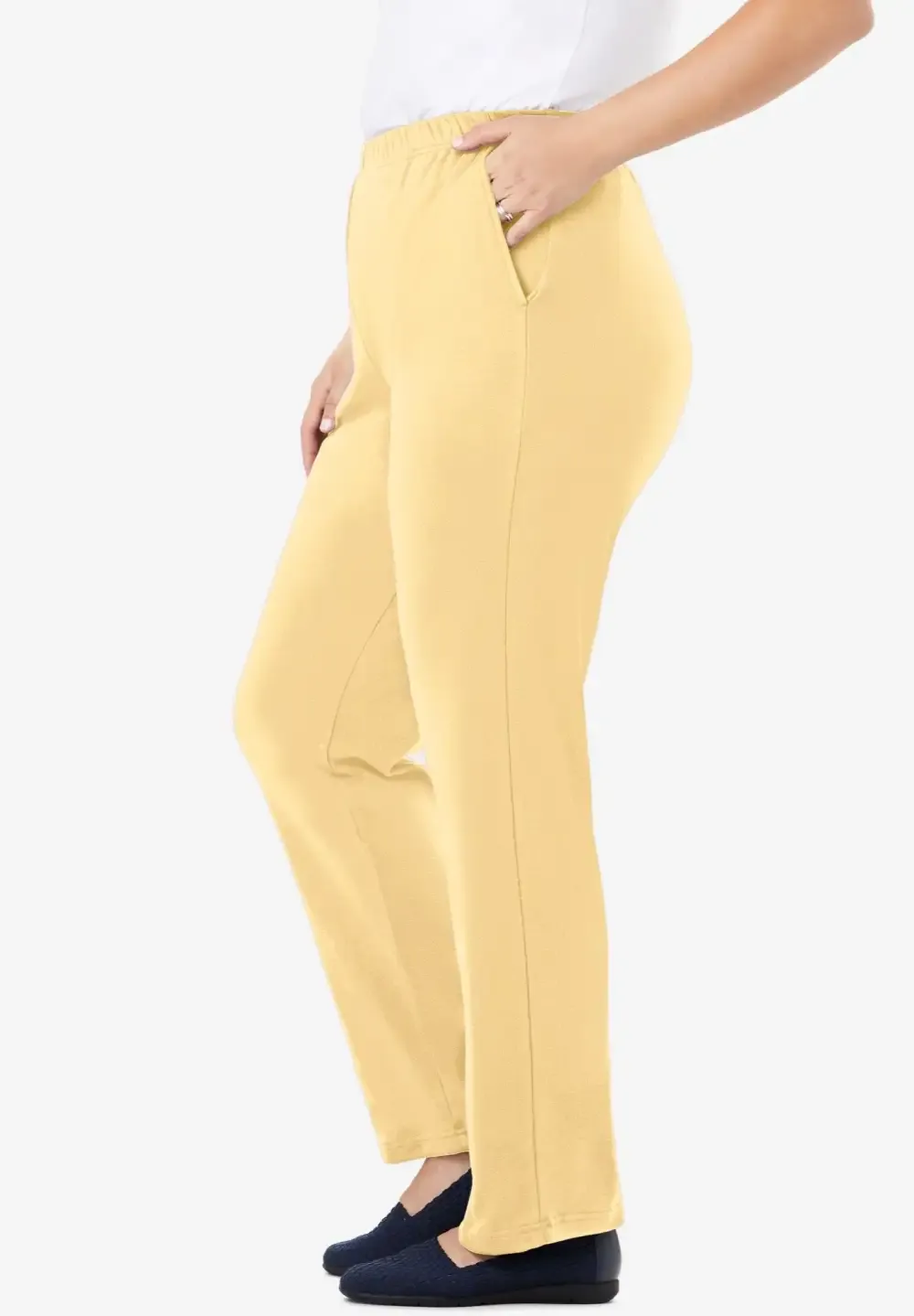 7-Day Knit Straight Leg Pant