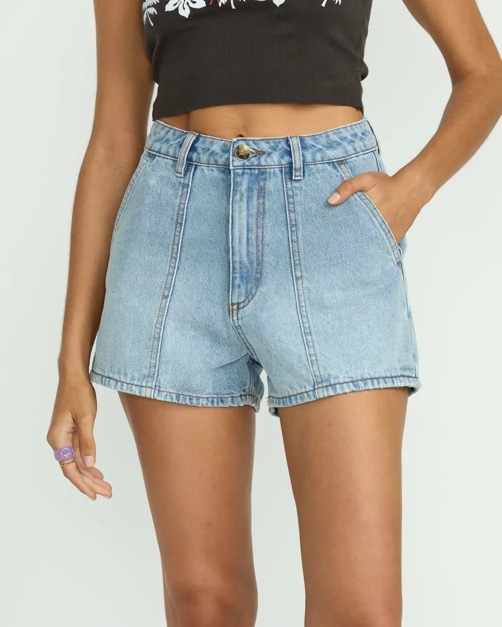 Sun Days Denim Shorts - Indigo Rinse