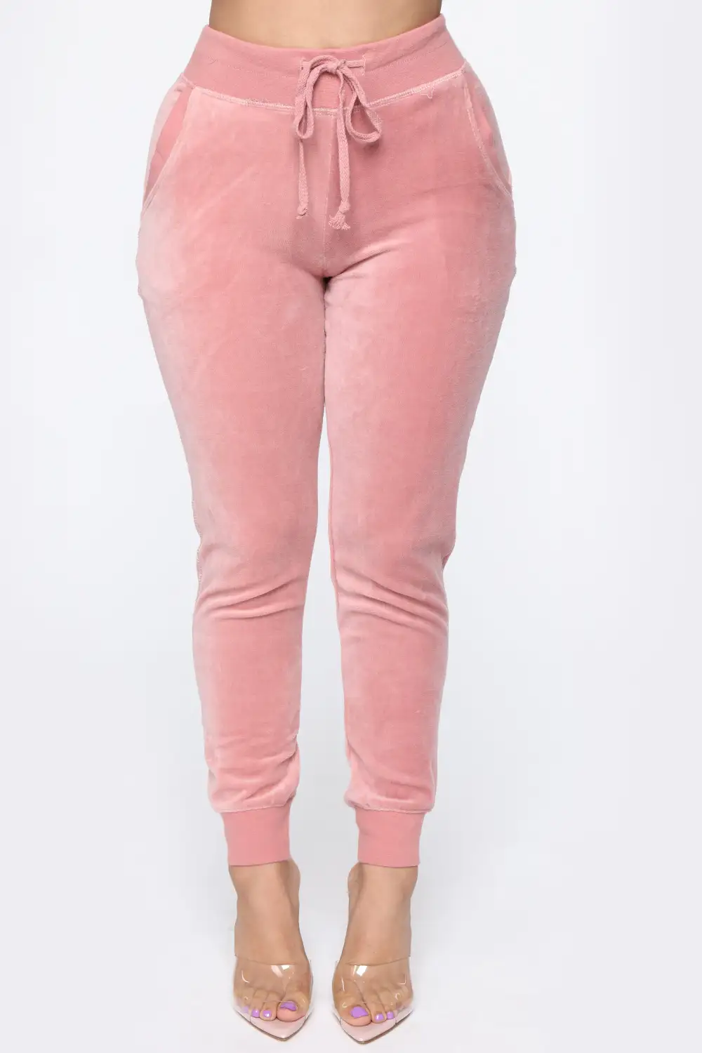 The Original Trendsetter Velour Set - Mauve