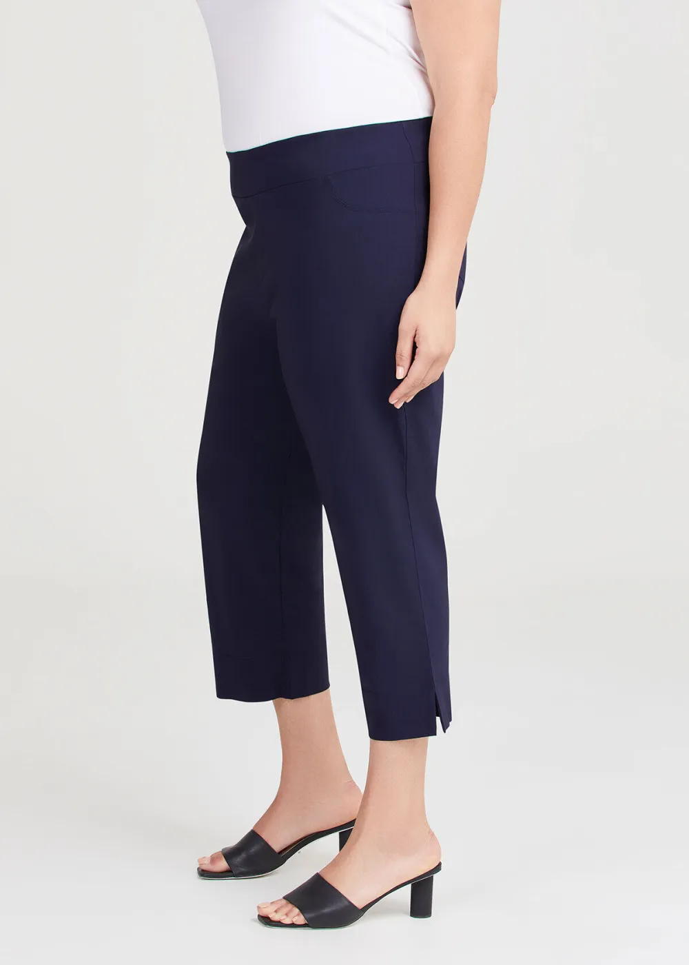 Expose Split Hem Crop Pant