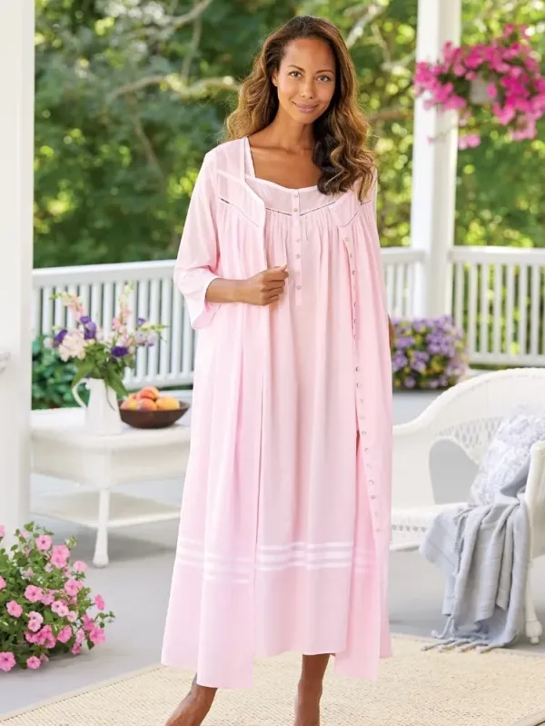 Eileen West Summer Breeze Cotton Robe