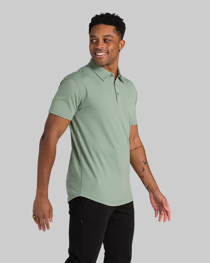 Drop-Cut Polo: Bylt Signature