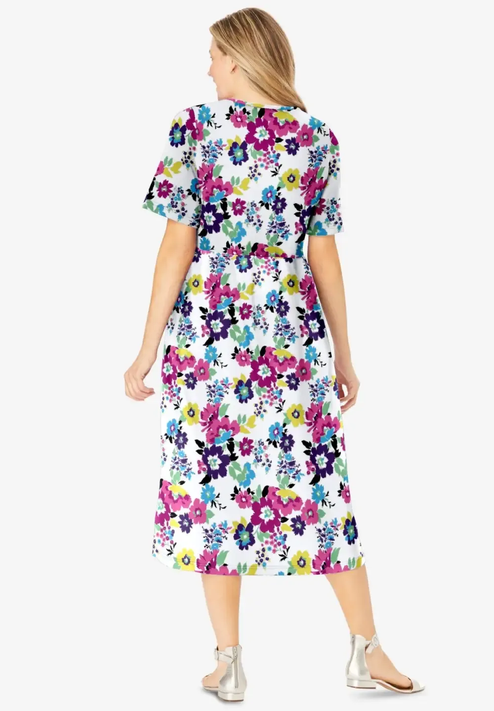 Button-Front Essential Dress