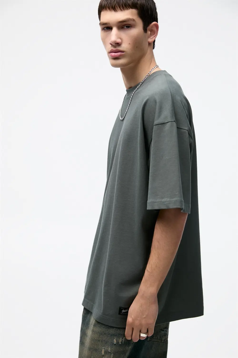 Extra loose short sleeve T-shirt