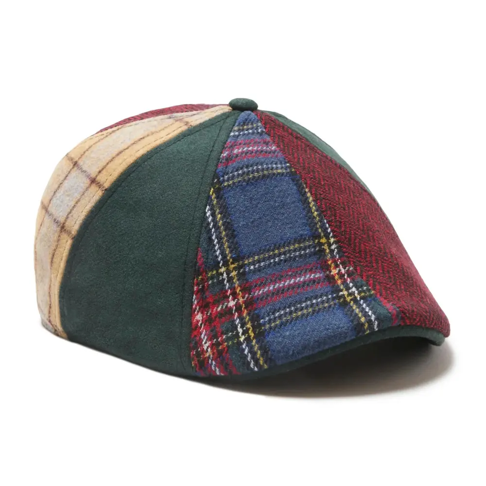 The Nutcracker Boston Scally Cap - Holly & Pine Plaid