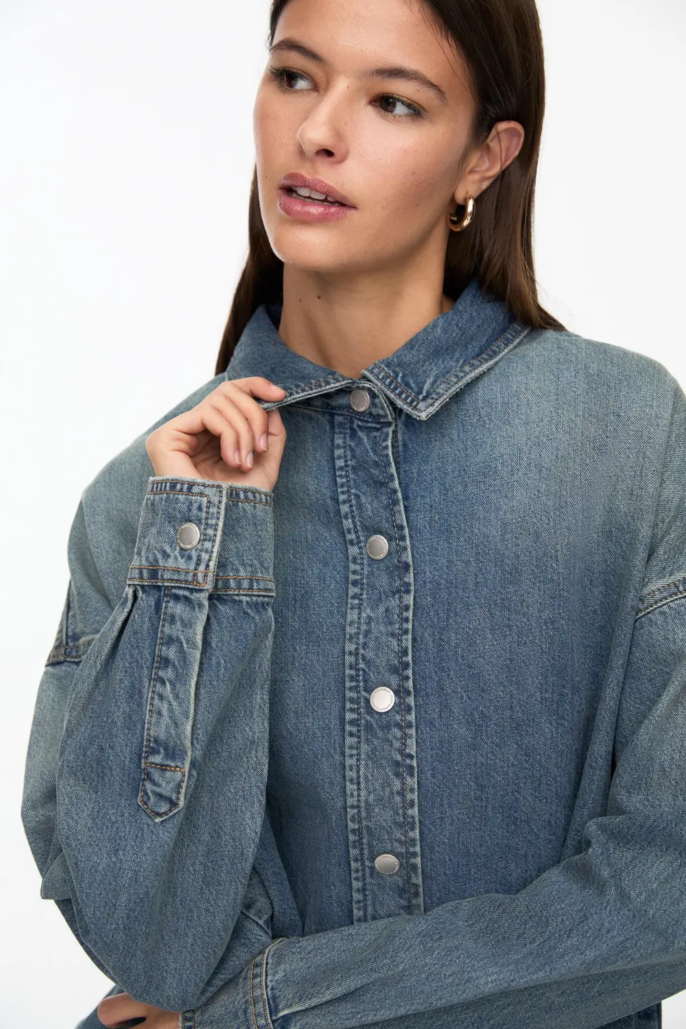 Vestido camisero vaquero