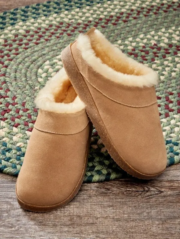 Women's Australian Shearling-Lined Slipper Clog