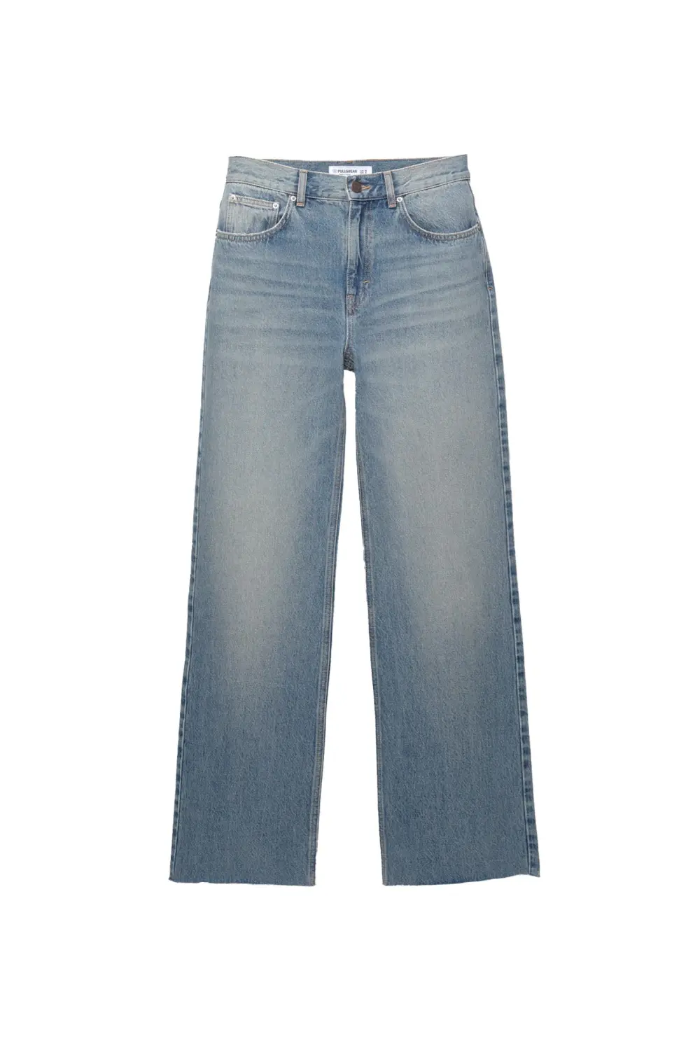 Jeans rectos tiro alto