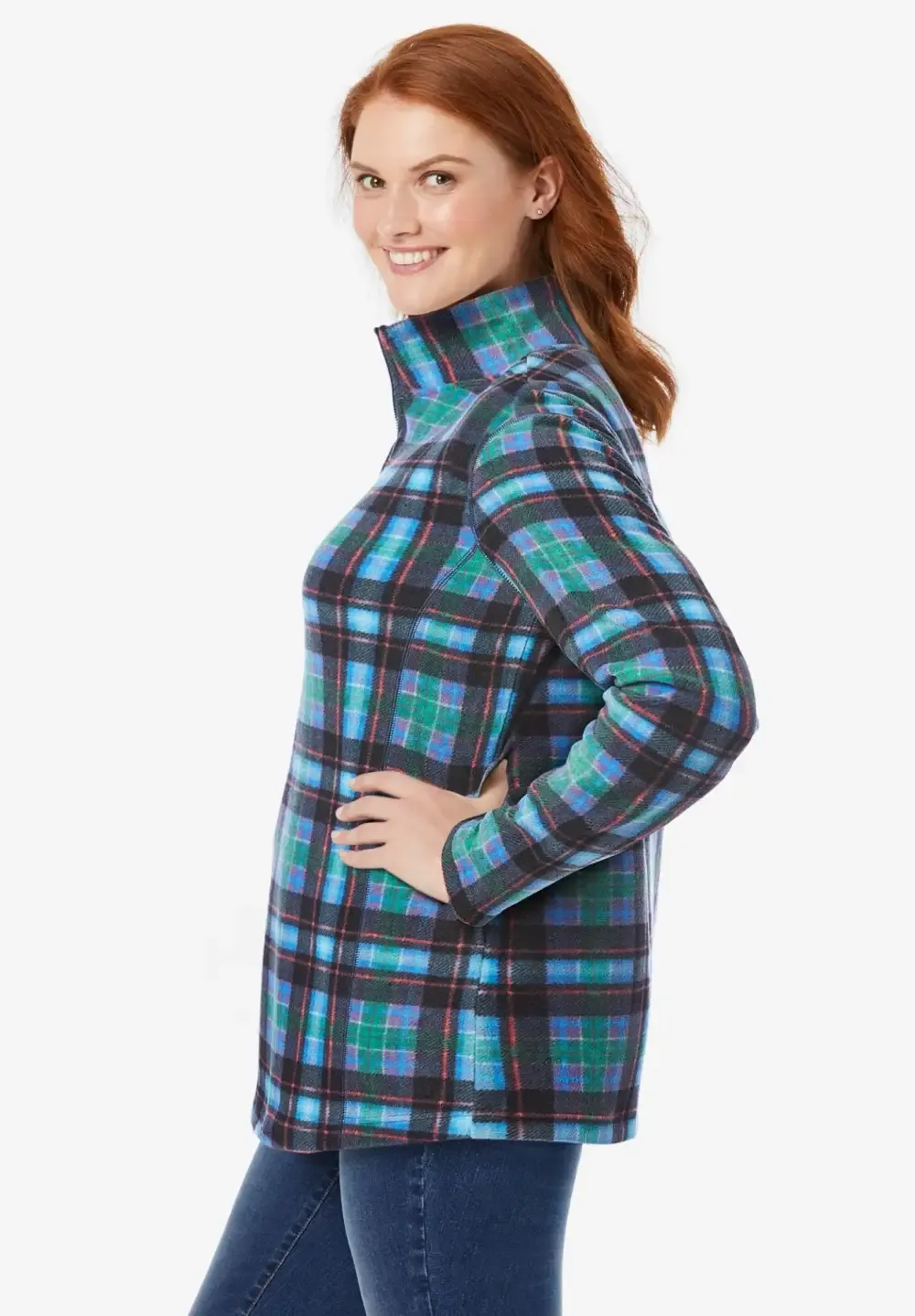 Microfleece Quarter-Zip Pullover