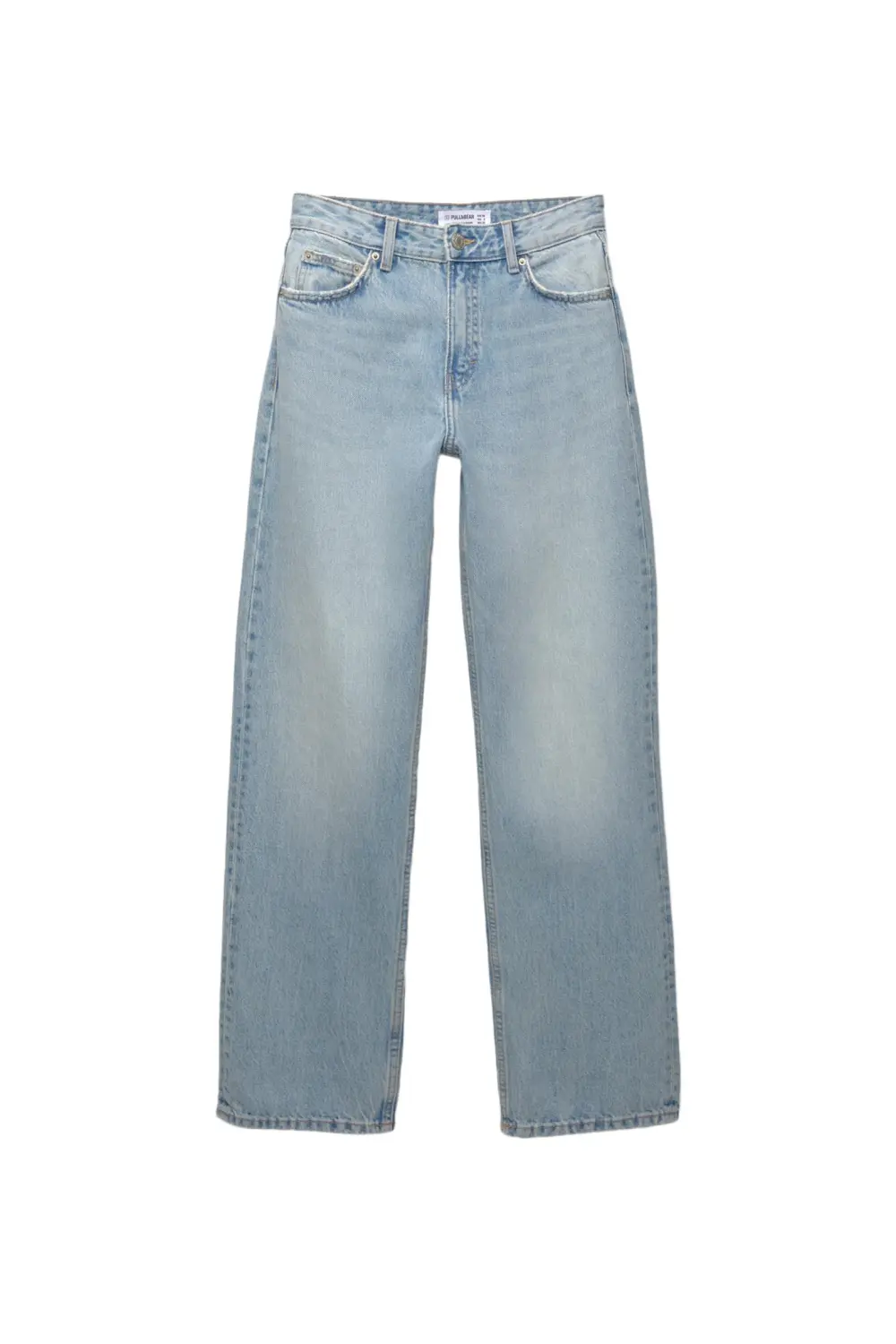 Jeans rectos tiro medio