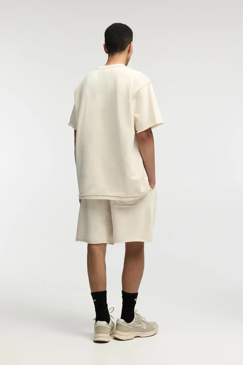Short sleeve sweatshirt