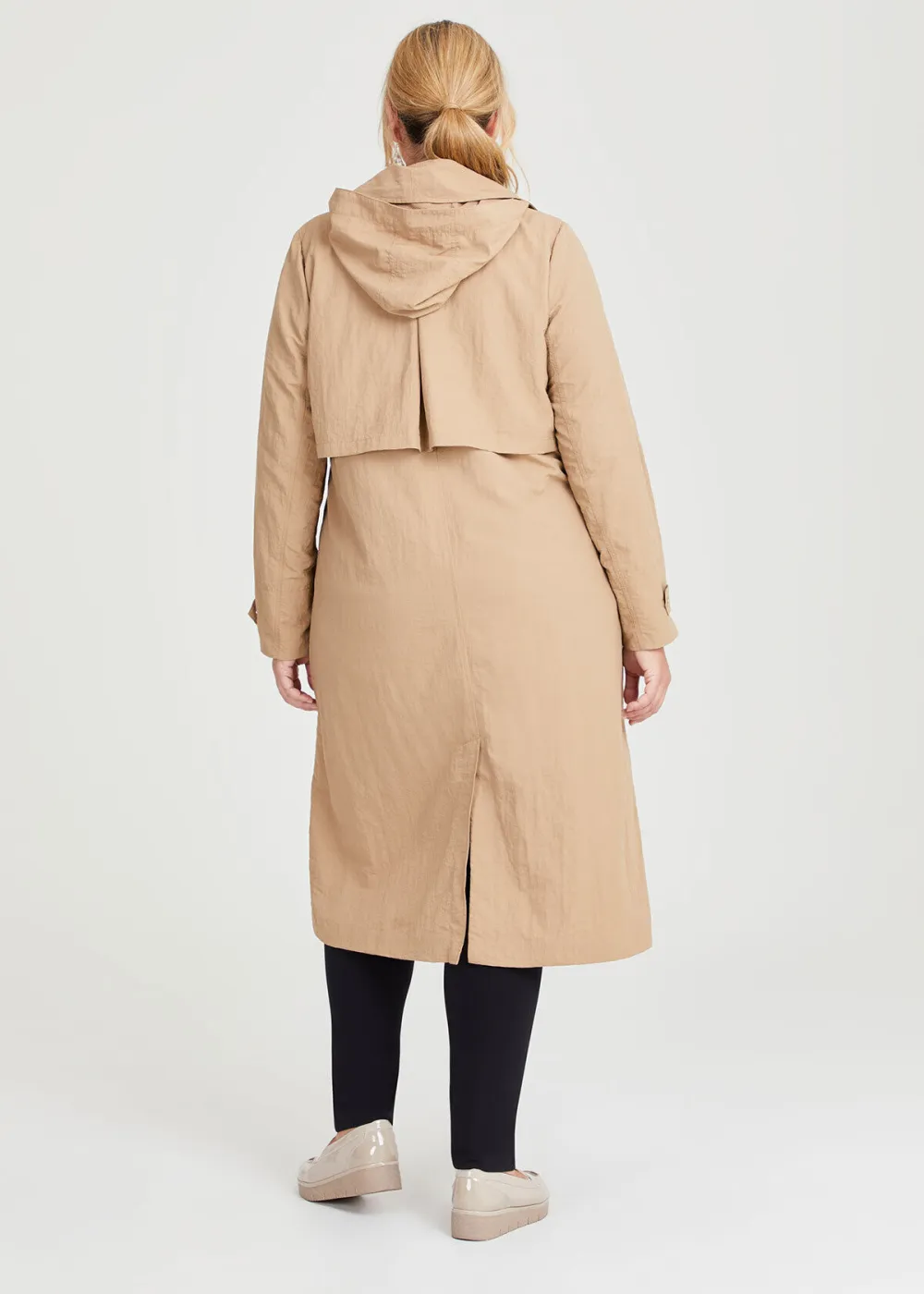 Weekend Zip Trench Coat