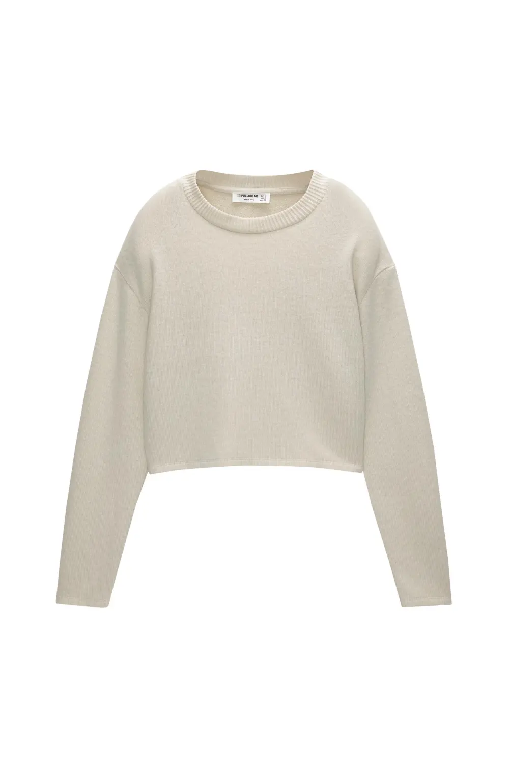 Jersey cropped soft touch