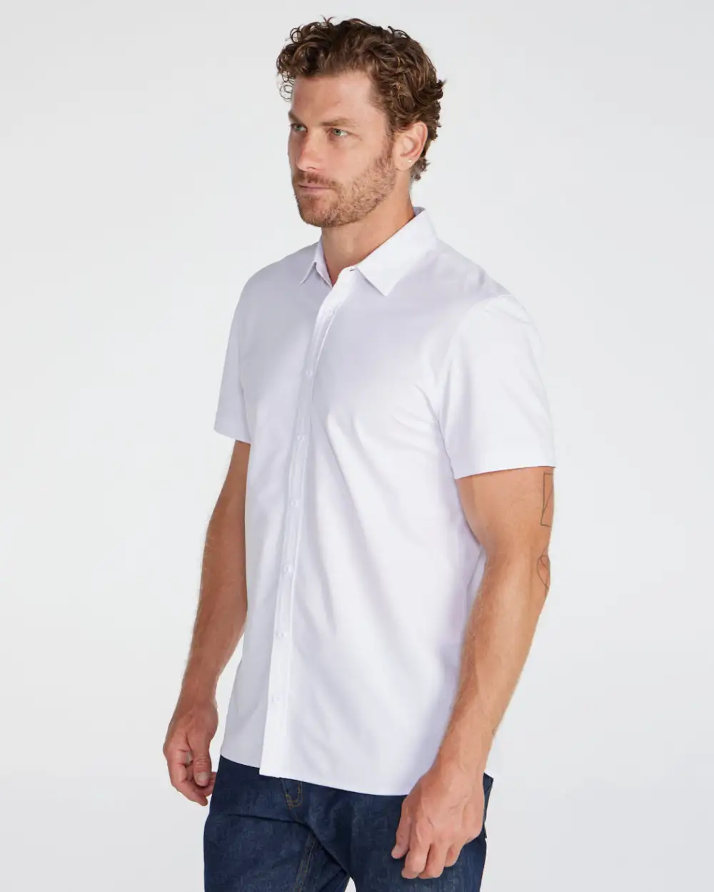 Vista Stretch Short Sleeve Button Down