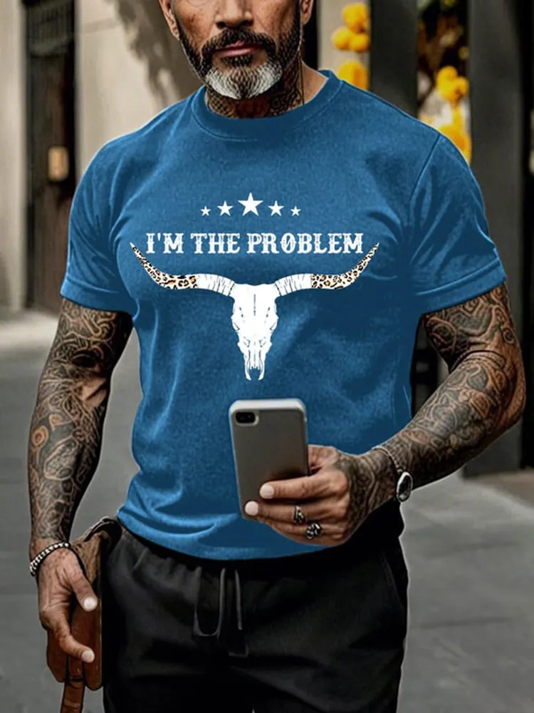 Men'S Shirt I'M The Problem T-Shirt