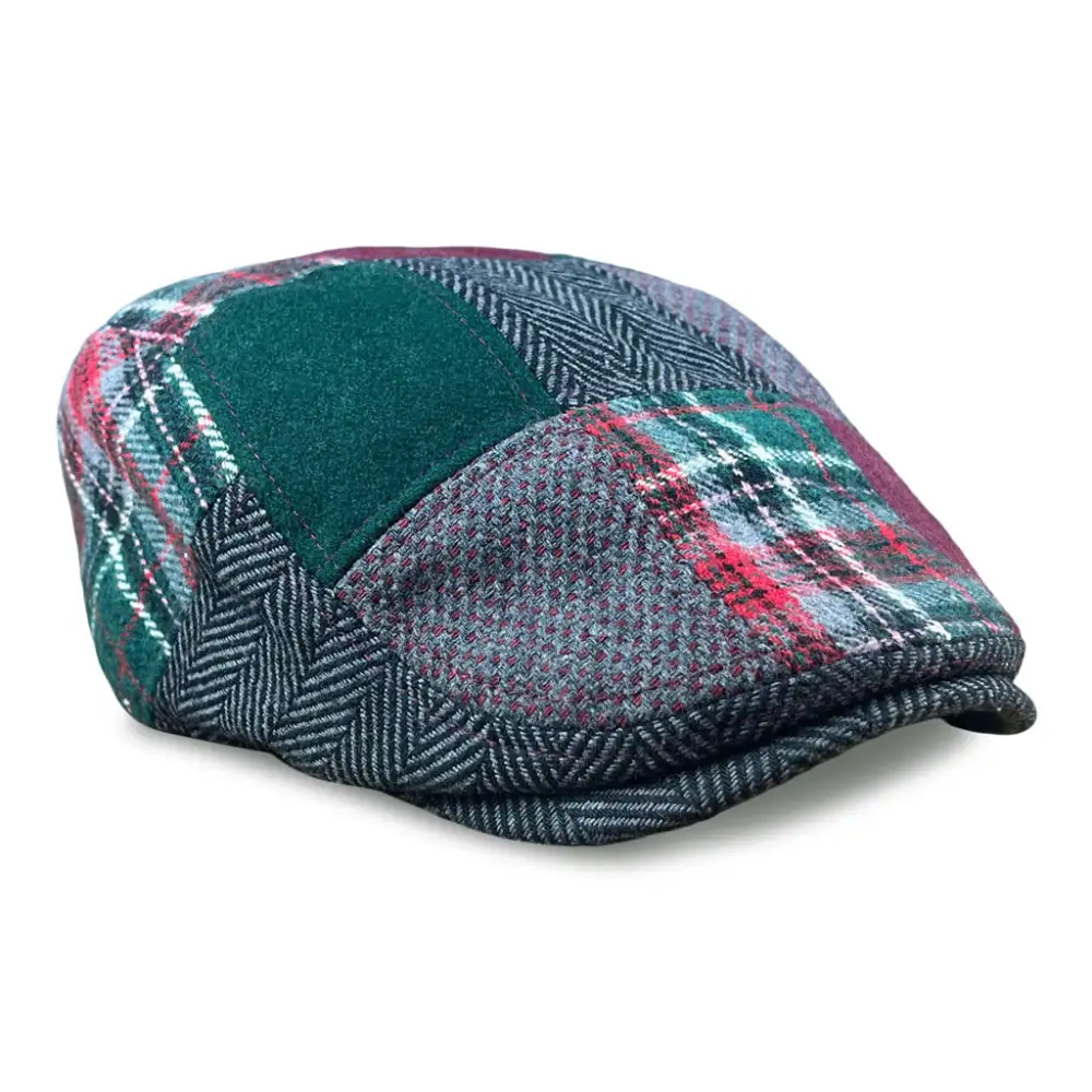 The Scrooge Boston Scally Cap - Patchwork