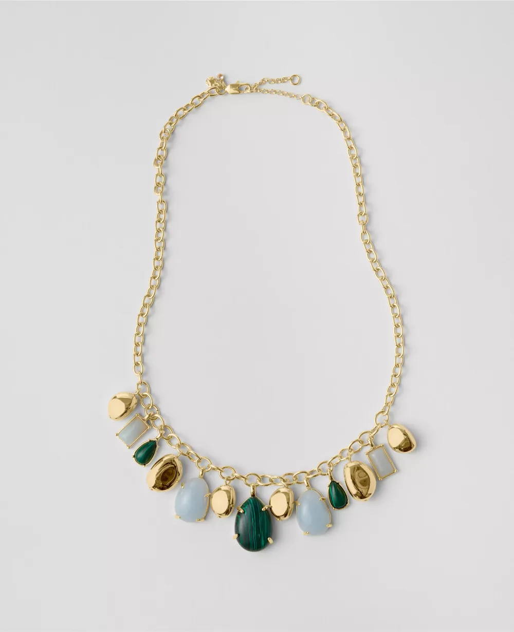 Statement Charm Necklace