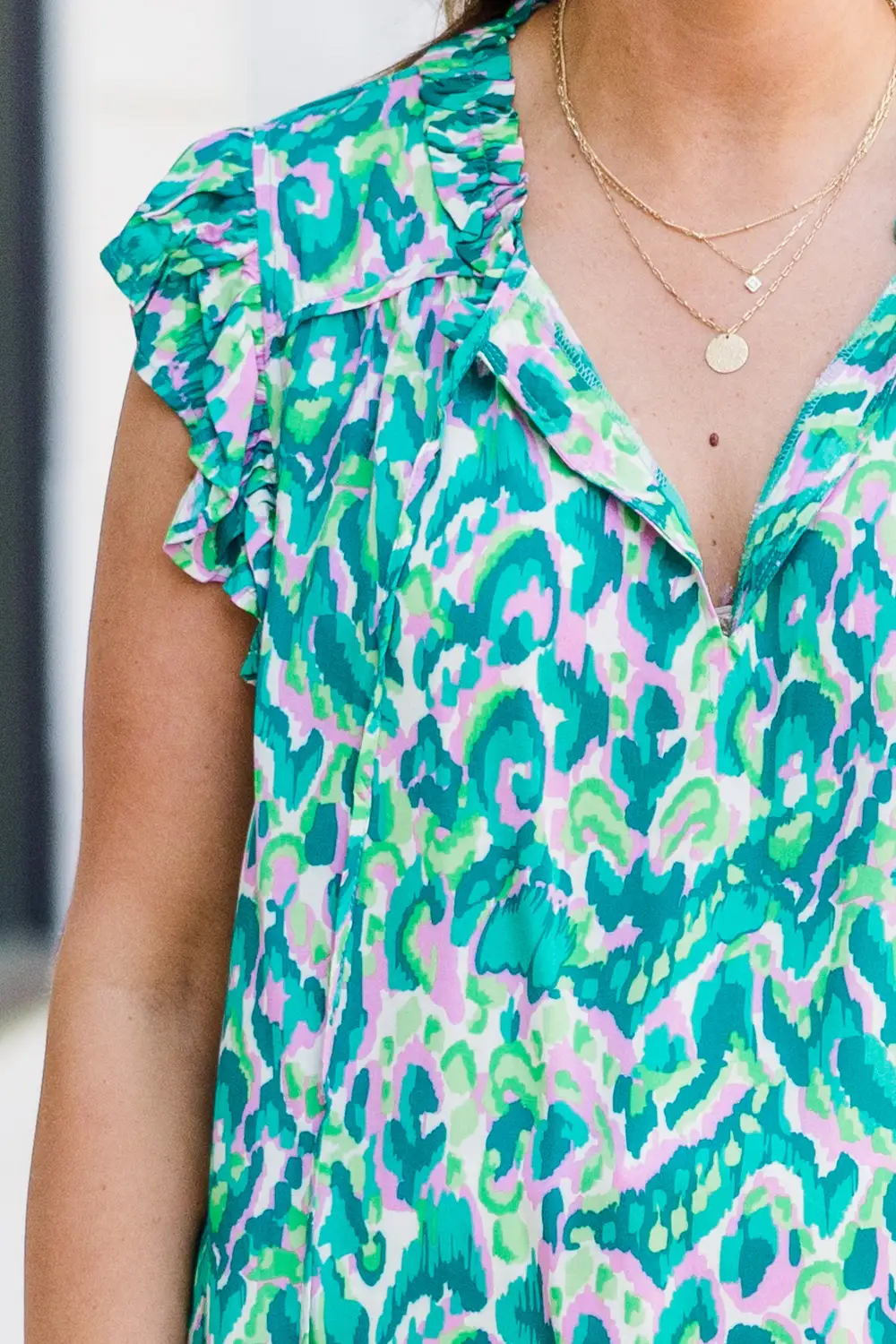 It's My Golden Hour Top, Green