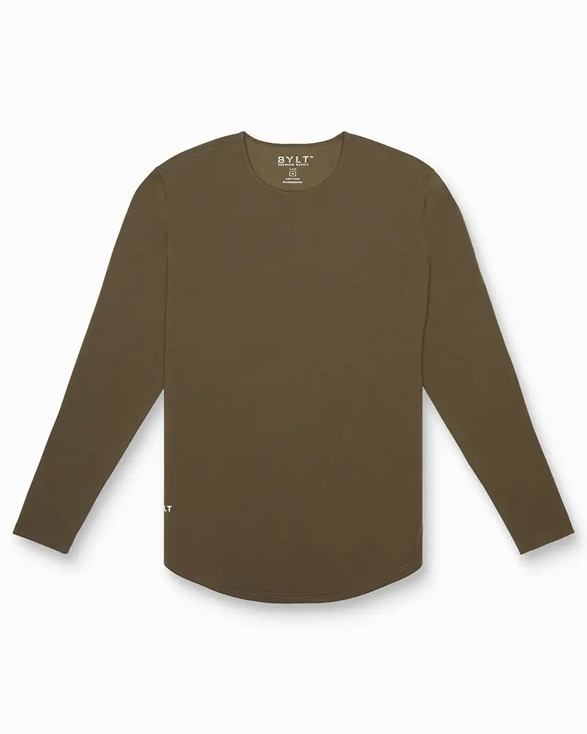 Drop-Cut Long Sleeve: Lux