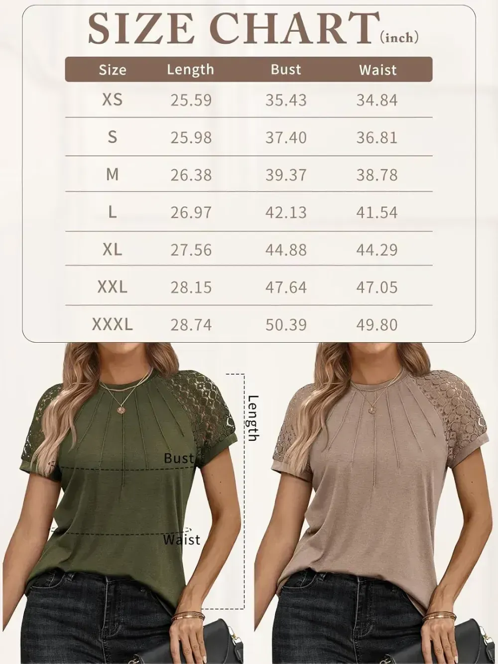 AUTOMET Womens Tshirts Trendy Fashion Tops Lace Short Sleeve Business Tee Shirts Casual Knitted Blouses Summer Outfits 2024
