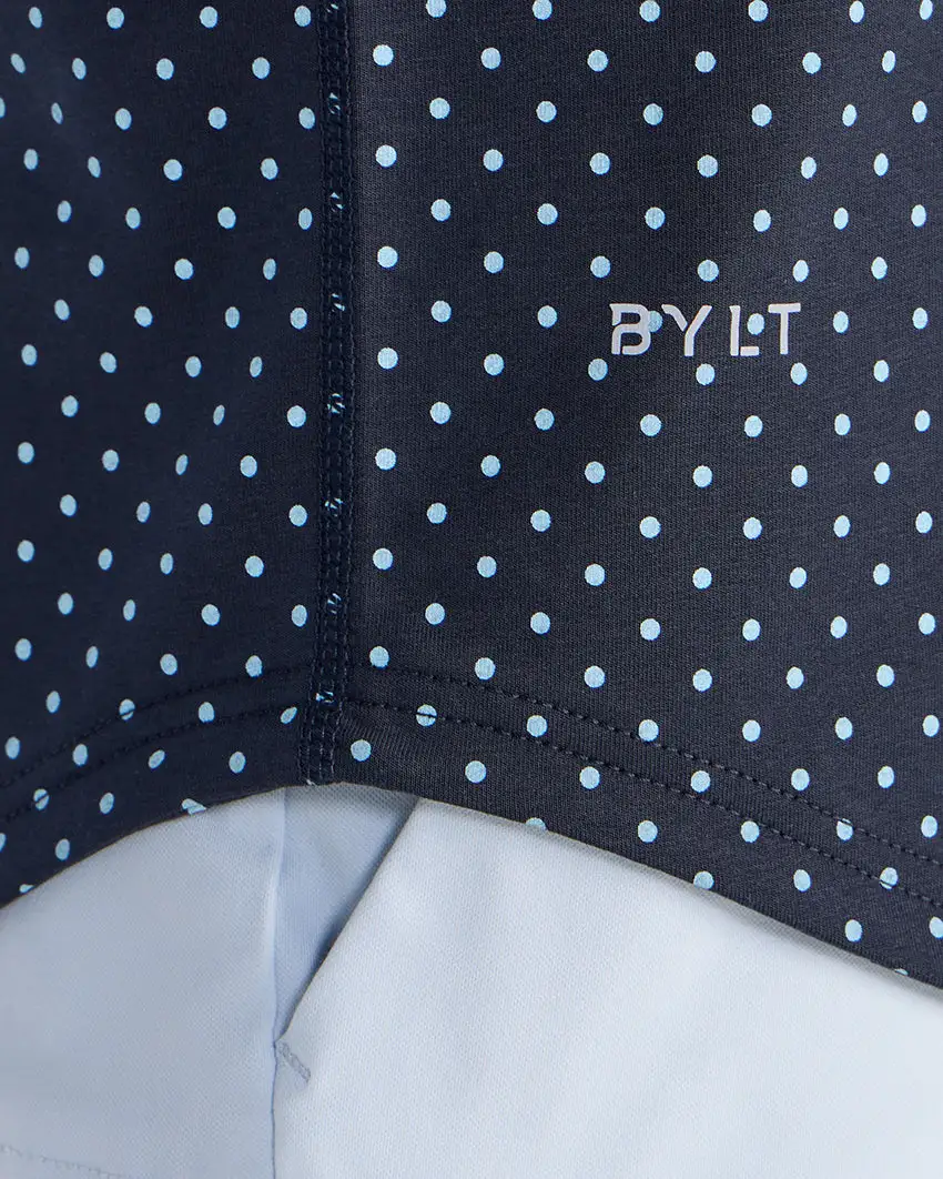 Drop-Cut: Lux Dotted Polo