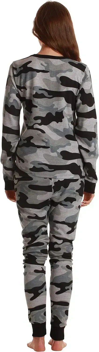Women's Thermal Underwear Pajamas Set