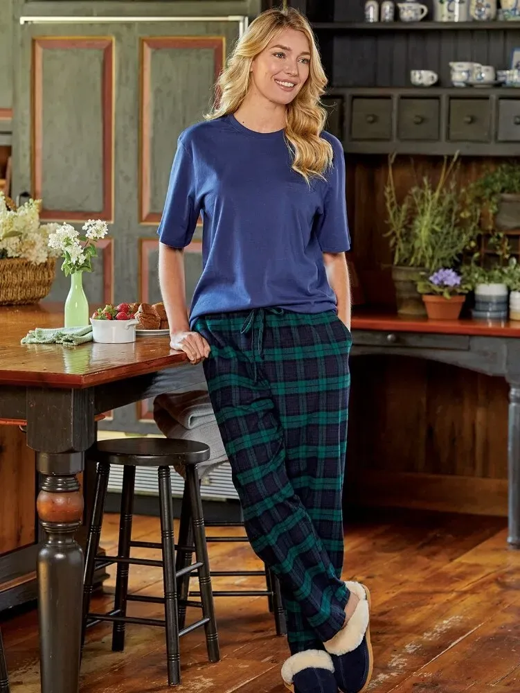 Women's Portuguese Cotton Flannel Pajama Pants