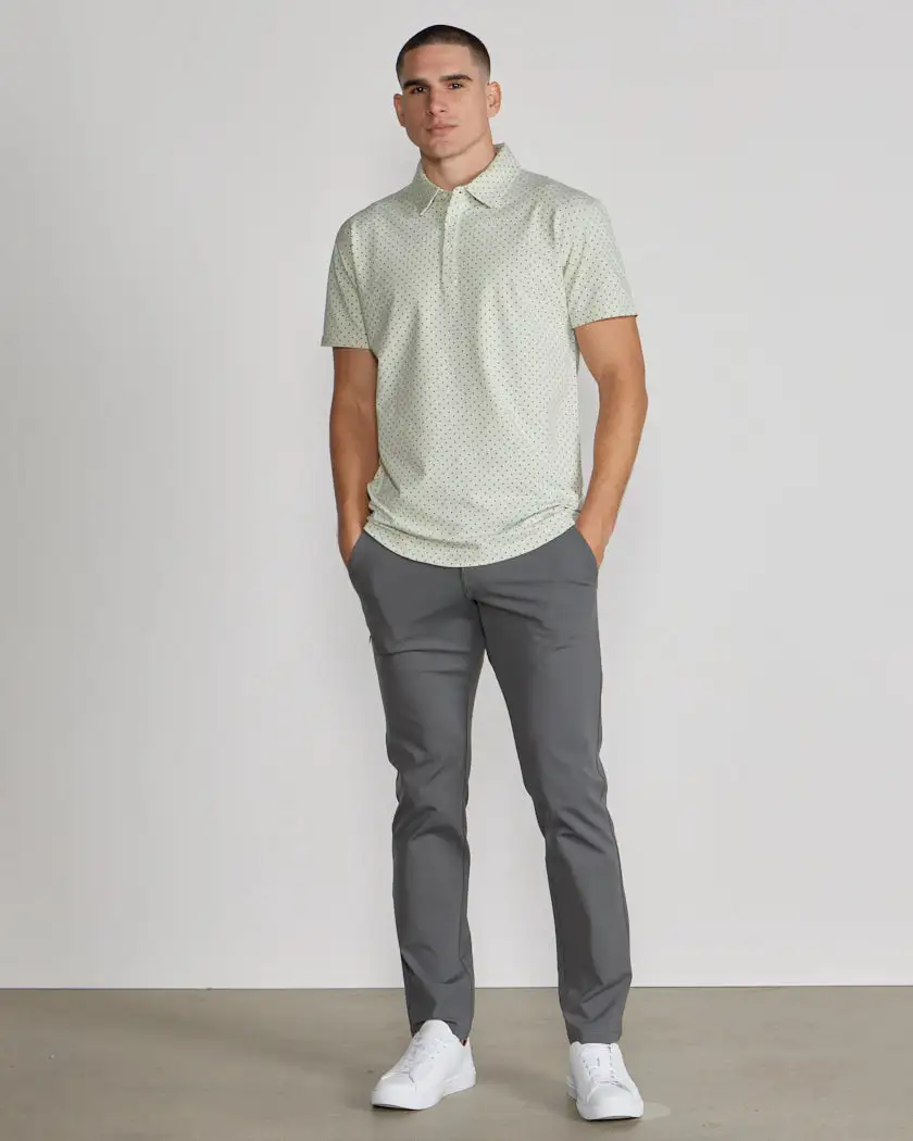 Drop-Cut: Lux Dotted Polo