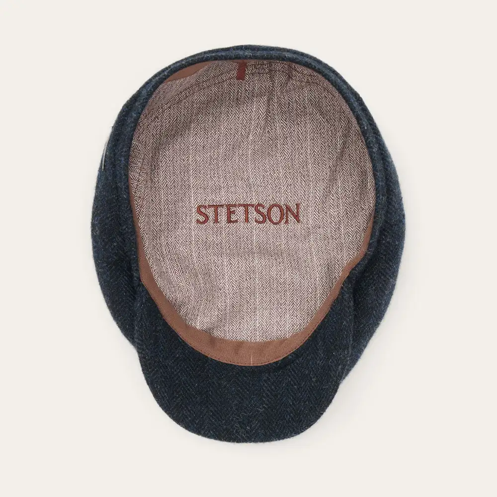 Wool Herringbone Driver Cap