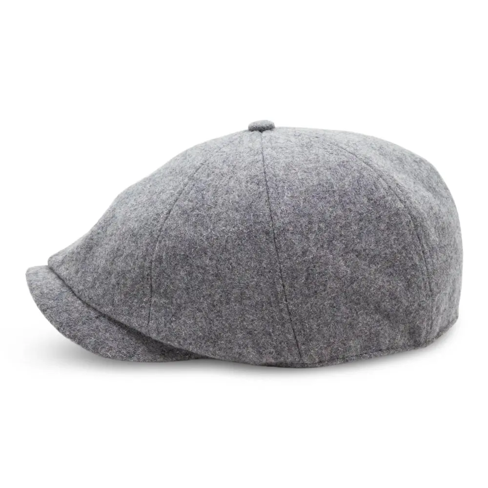 The Baker Boy Boston Scally Cap - Grey