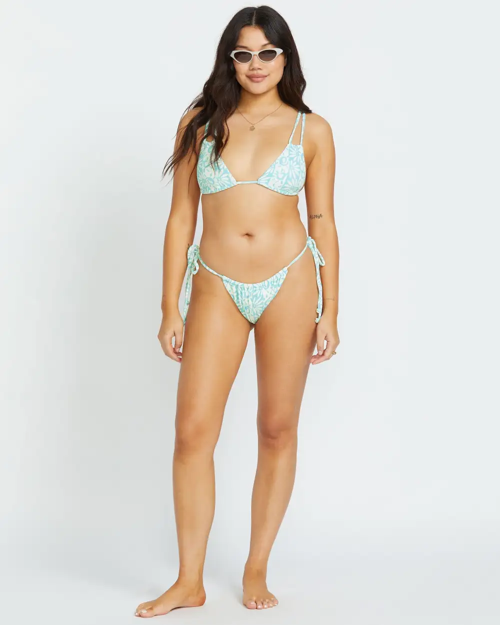Happy Dance Bells Pant Bikini Bottom - Sea Spray