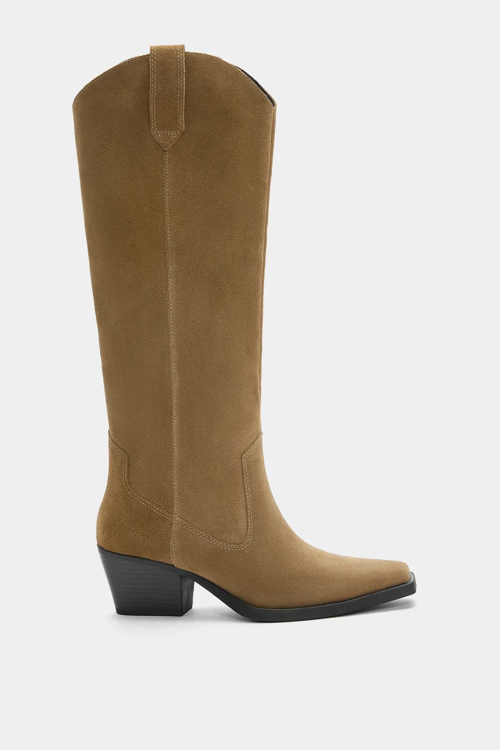 Botas altas cowboy piel