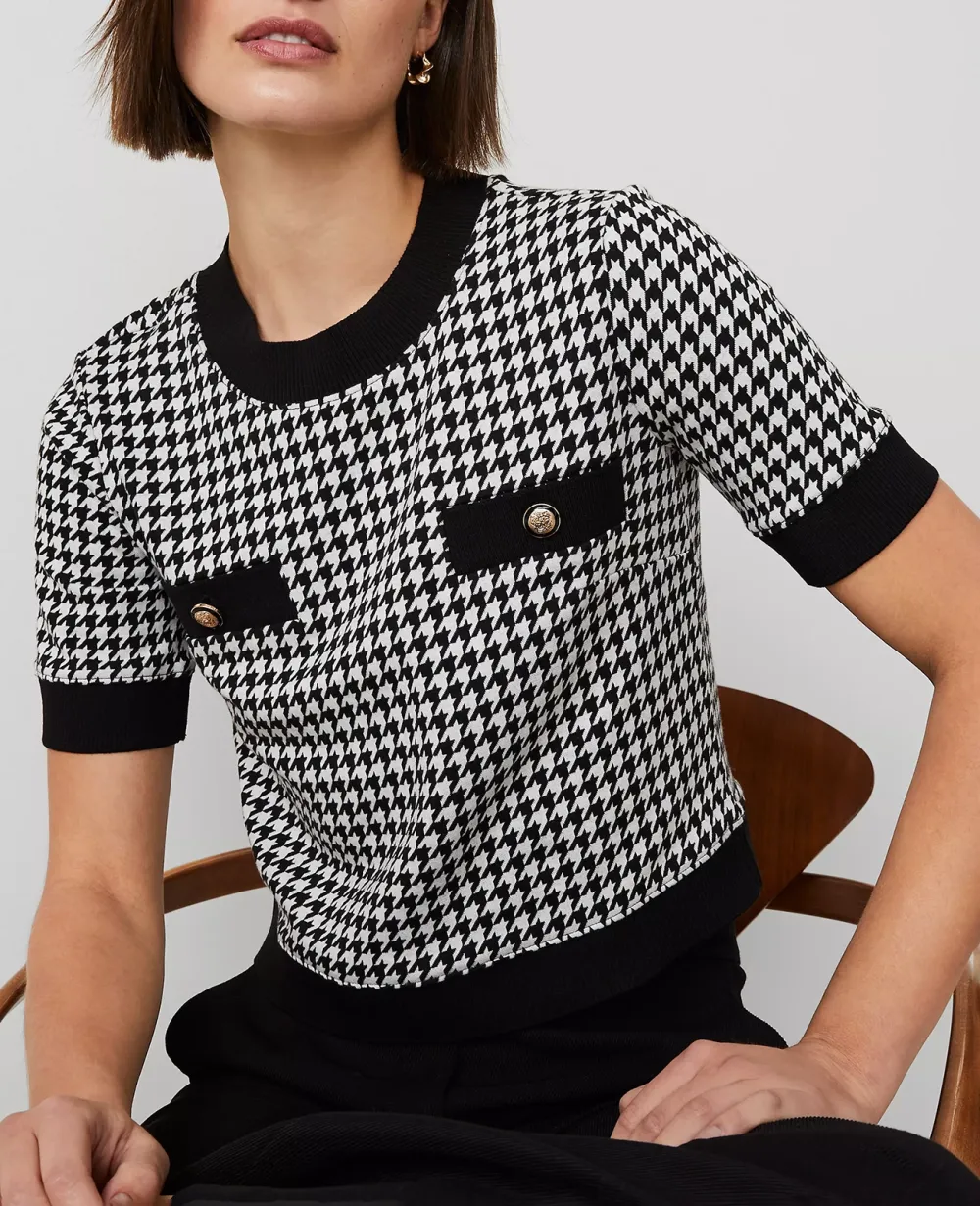 Sweater Trim Top