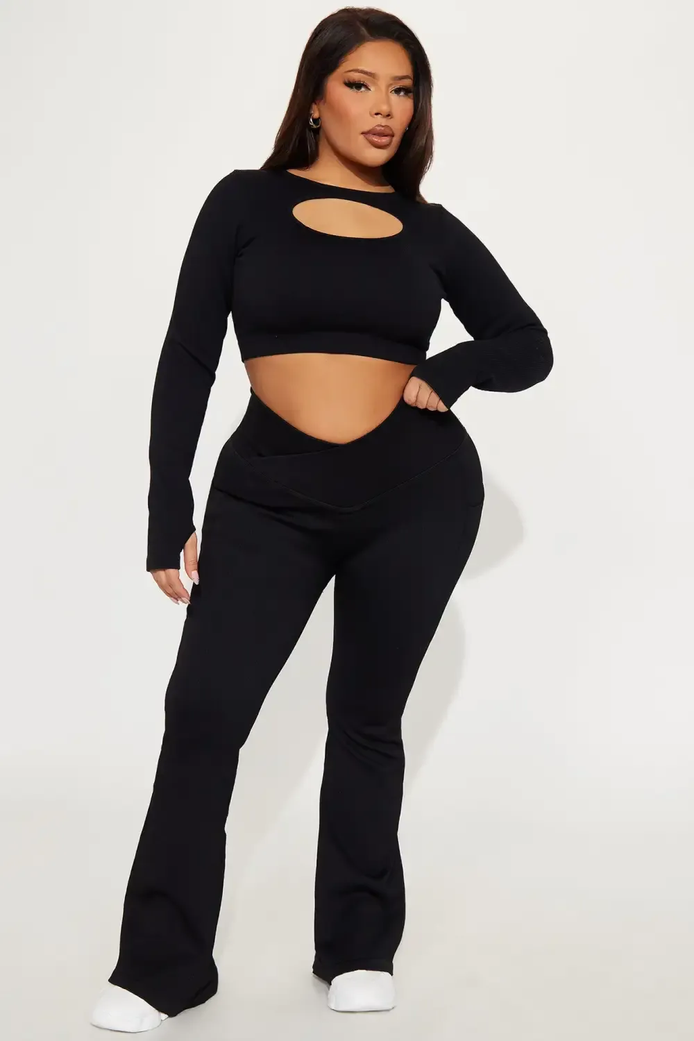 Resistance Effortless Seamless Active Top - Black