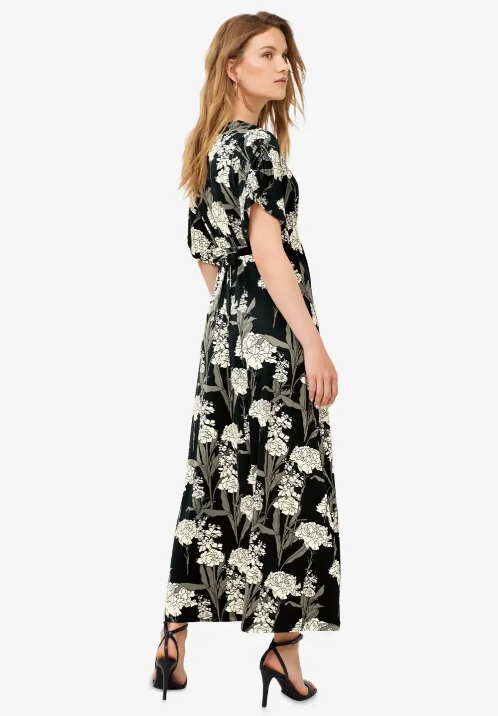 Knit Tie-Back Maxi