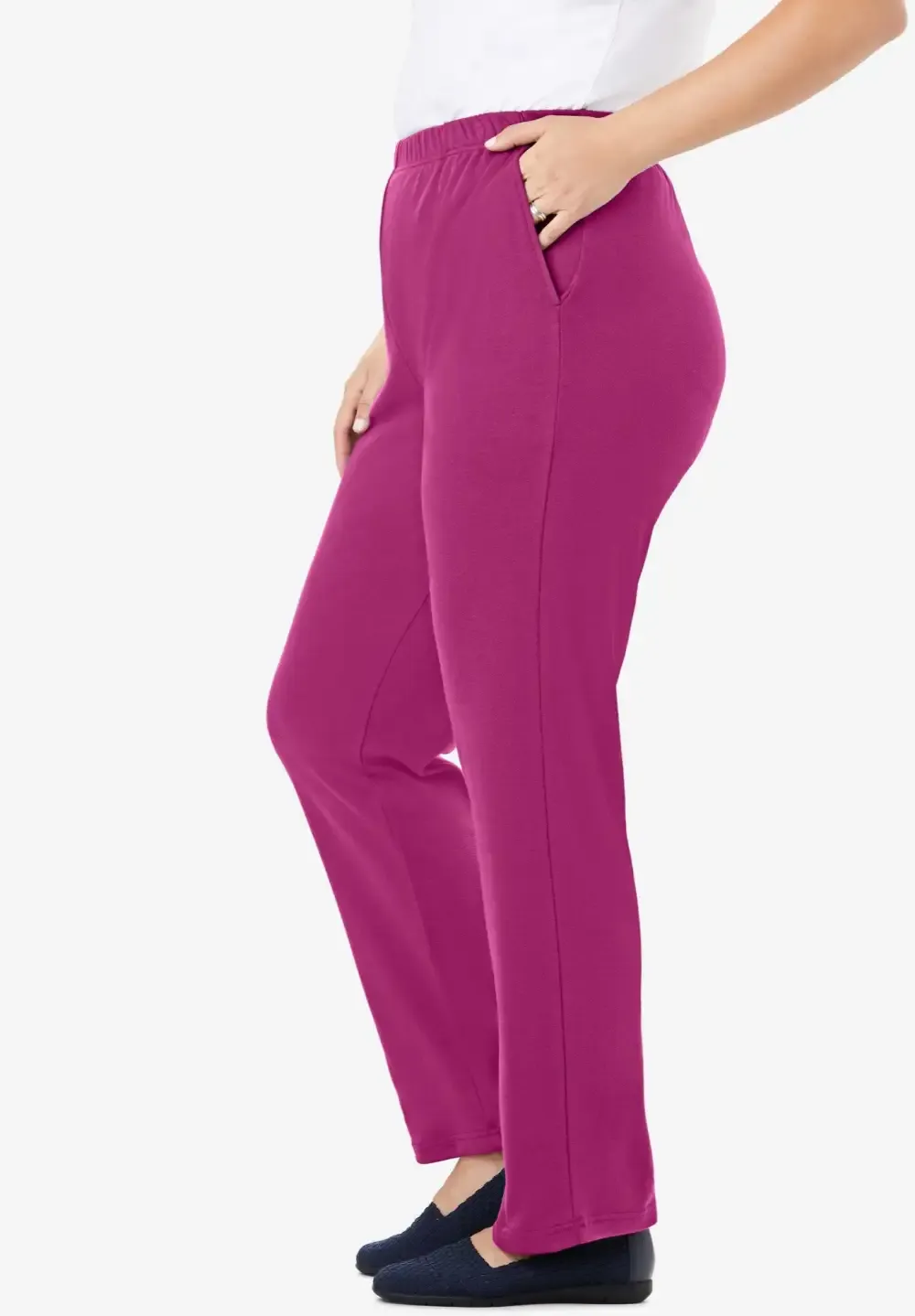 7-Day Knit Straight Leg Pant