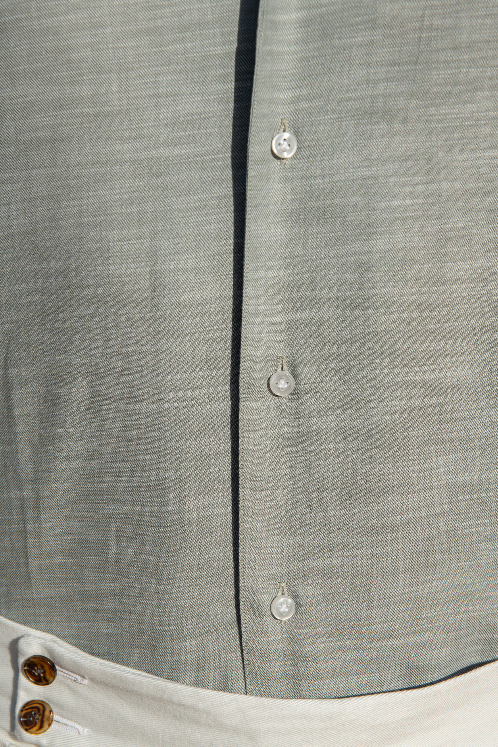 Green  Cotton Shirt