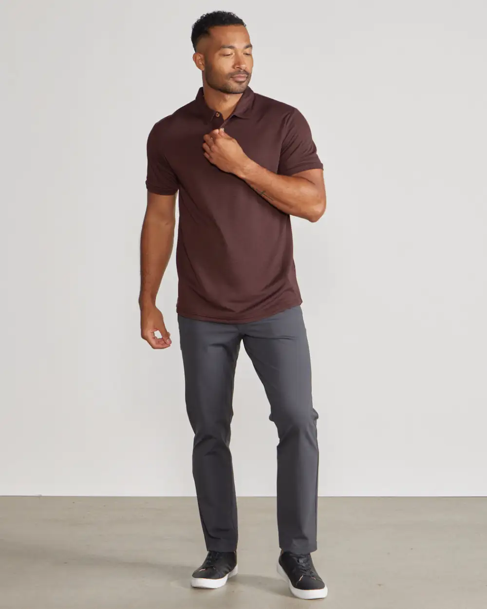 Comfort Wool Short Sleeve Polo