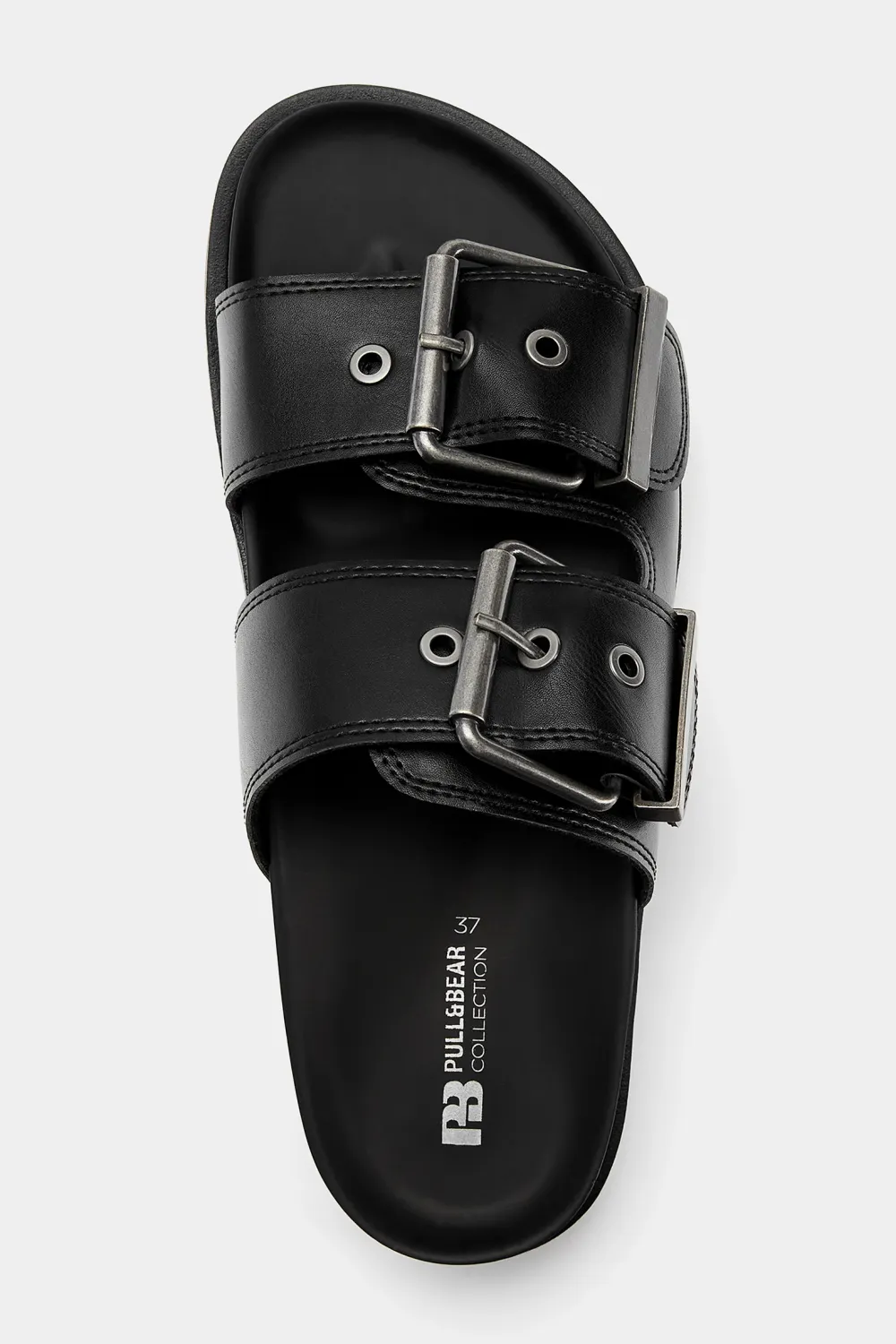 Sandalias planas hebillas