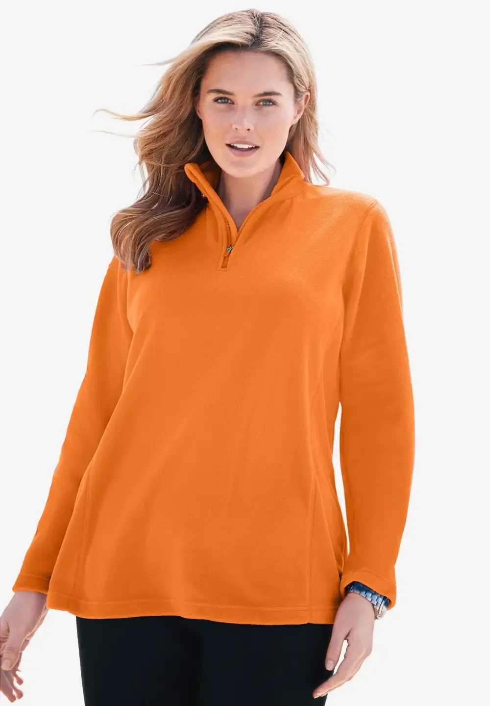 Microfleece Quarter-Zip Pullover
