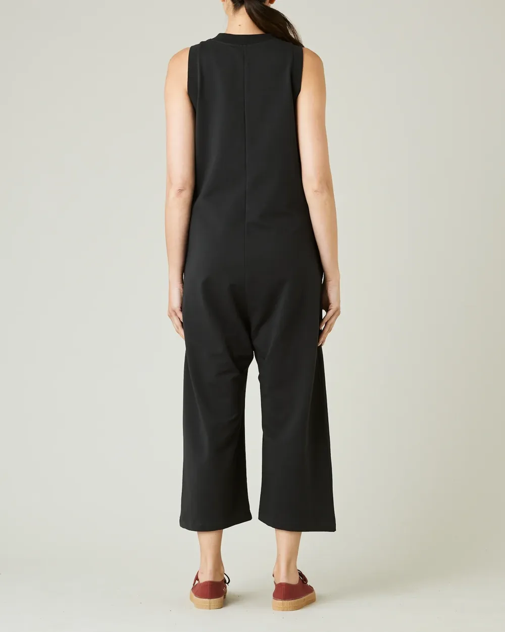 COTTON JERSEY JUMPSUIT