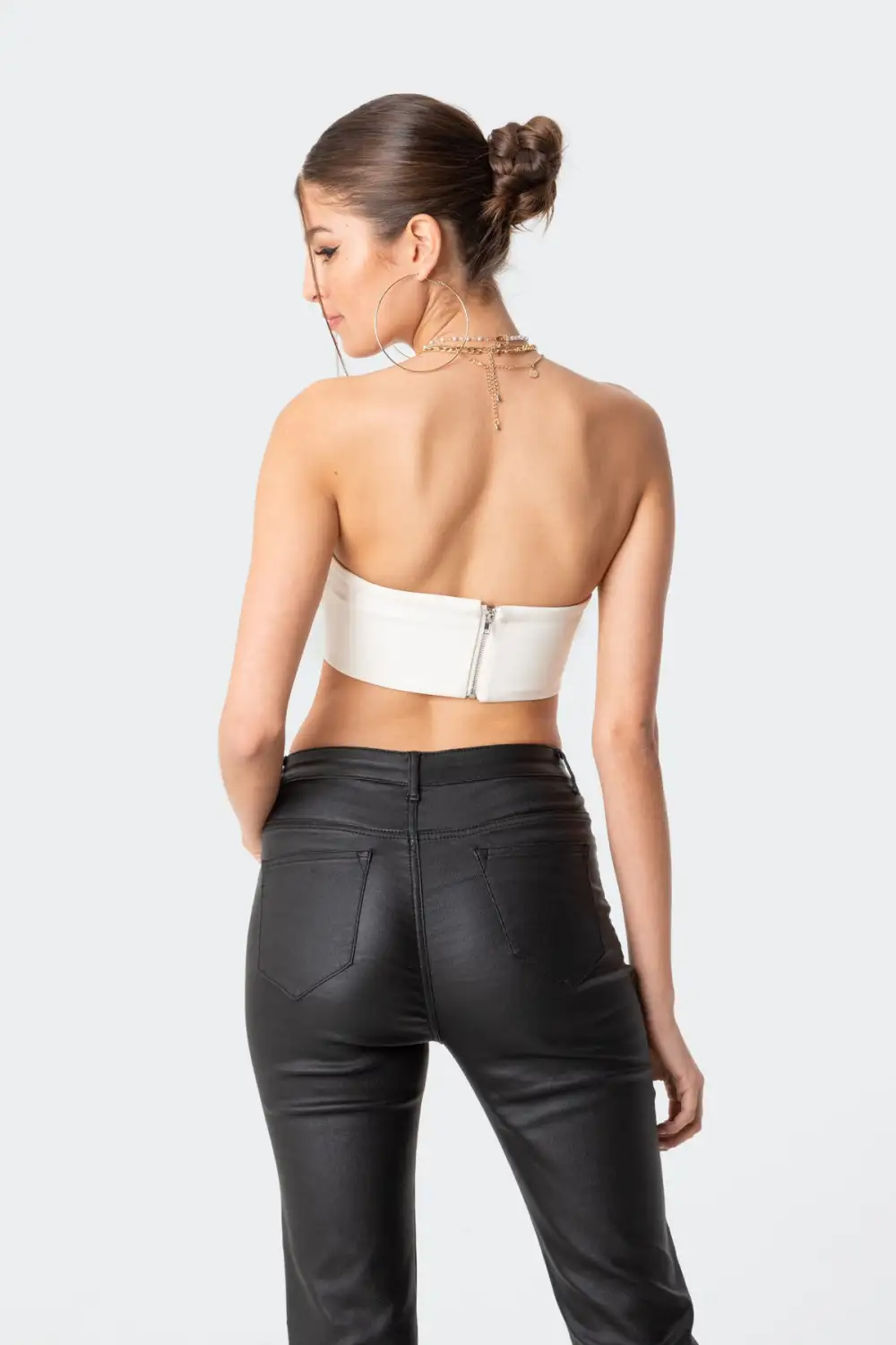 Trista Faux Fur Top