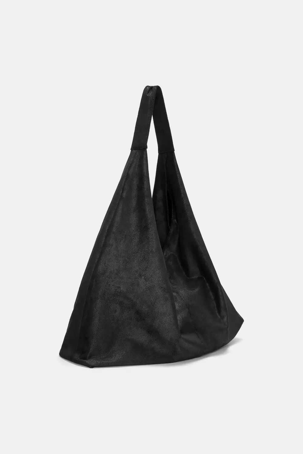 Bolso shopper efecto piel
