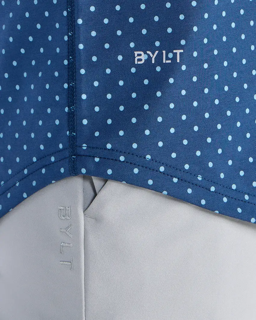 Drop-Cut: Lux Dotted Polo