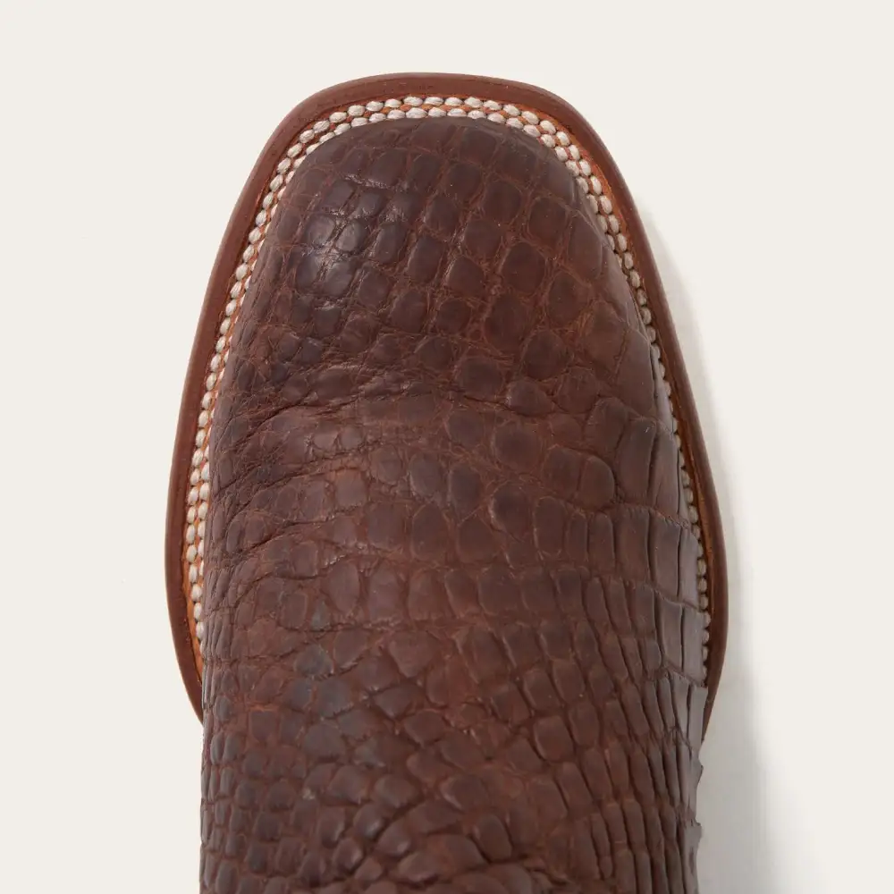 Big Horn Tobacco Alligator Cowboy Boot