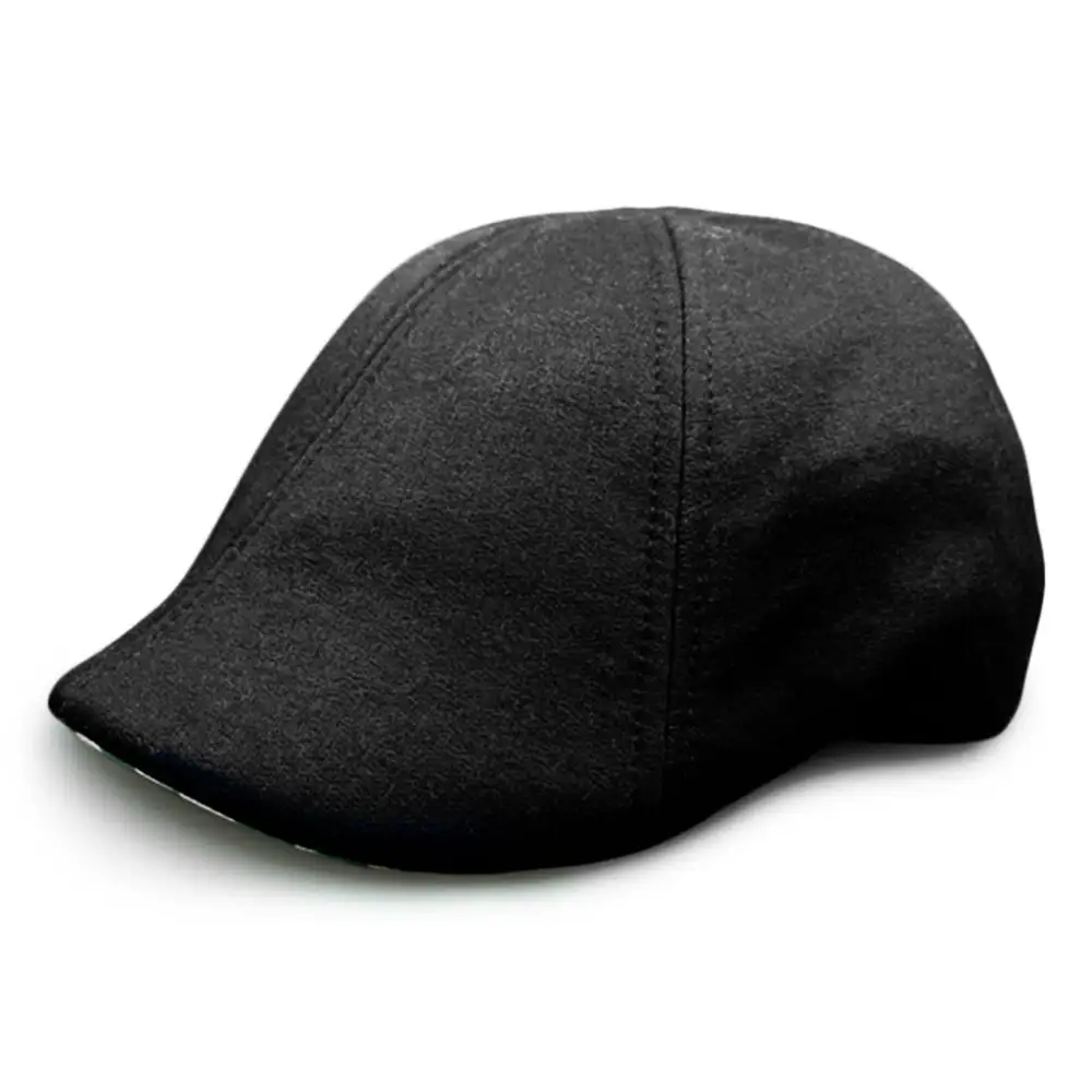 The Punk Boston Scally Cap - Black