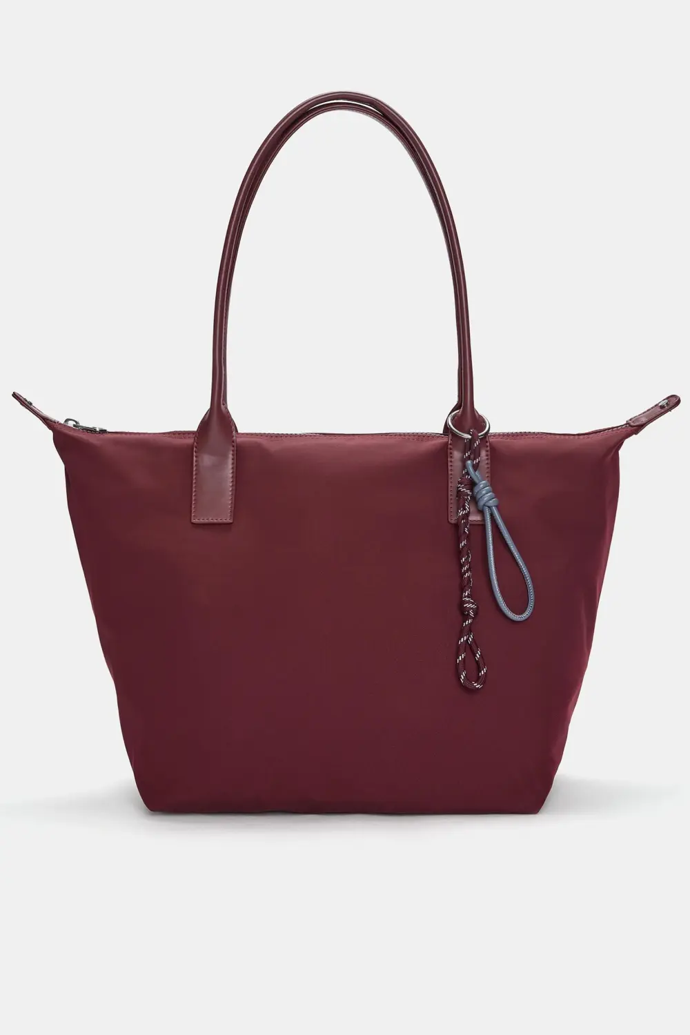Bolso shopper nylon adorno